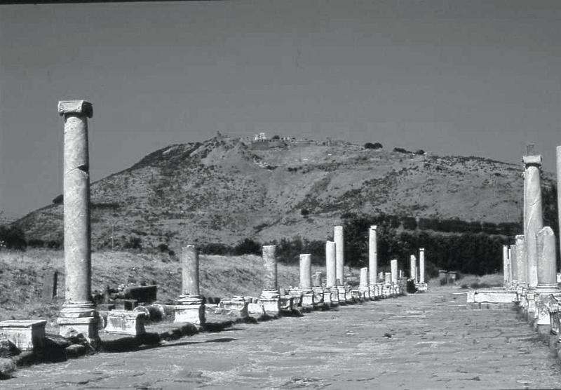 84-Pergamo (via sacra,in alto l'Acropoli),13   agosto 2006.jpg